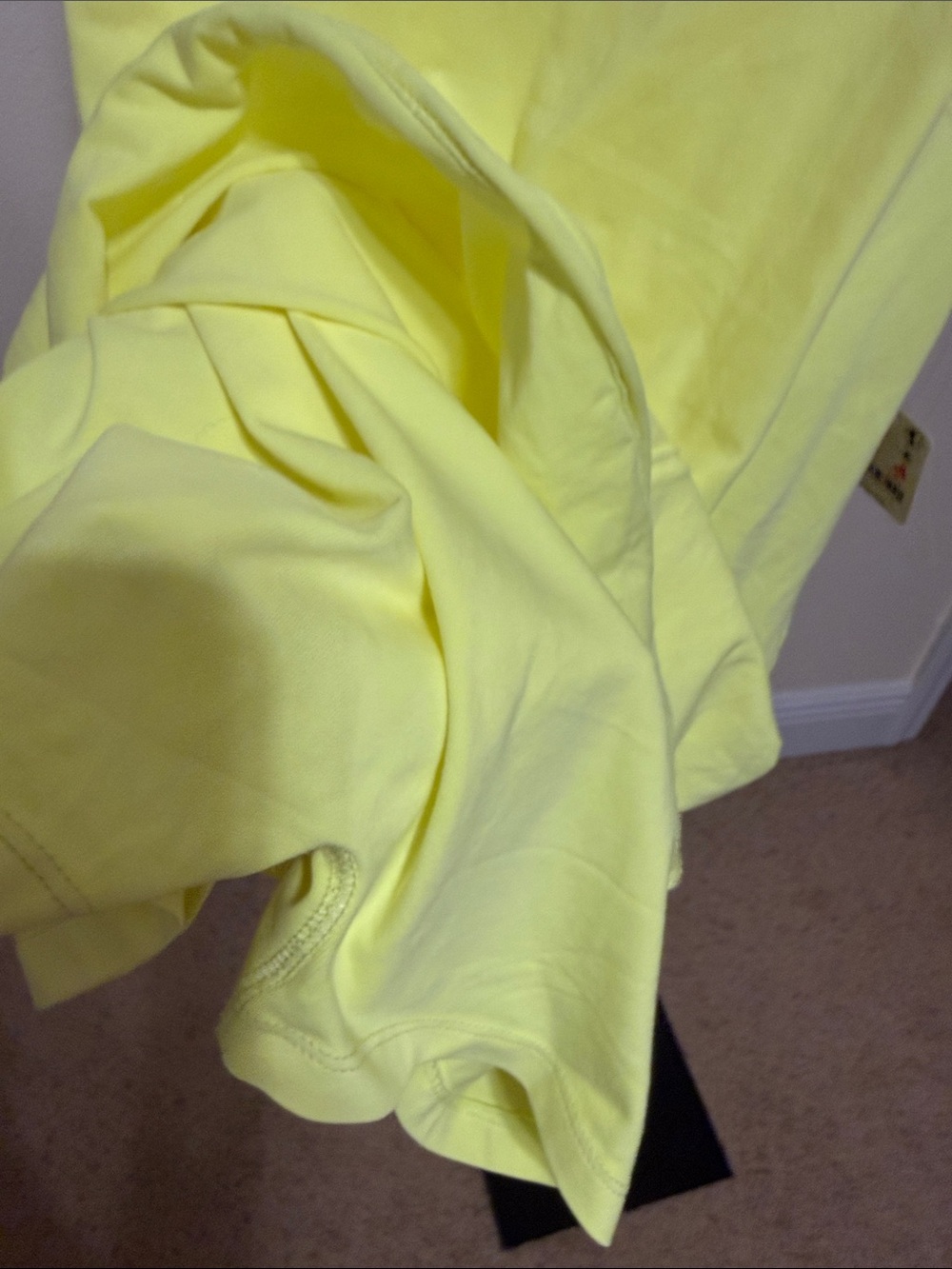 Free people 🌻Bright Yellow Sleeveless Pocket Mini Dress - Picture 4 of 9